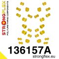 136157A: Zestaw poliuretanowy zawieszenia przedniego i tylnego SPORT Opel Ascona B 136157A 2 647,10 zł