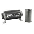 DeatschWerks In-Line Fuel Filter Kit -10AN Female 10 Micron 110mm USA-DW-8-03-110-010K 574,99 zł