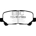 DP61802 Klocki hamulcowe GREENSTUFF EBC Brakes ACURA MDX ZDX Honda Odyssey Passport Pilot Ridgeline Chevrolet Thailand Trailblazer Holden Australia and New Zealand Colorado 7 Trailblazer DP61802 214,00 zł