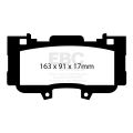 DP83042RPX Sportowe klocki hamulcowe RP-X Racing EBC Brakes Ford Mustang 6th Generation DP83042RPX 1 434,00 zł