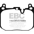 DPX2271 Klocki hamulcowe ULTIMAX2 EBC Brakes Mini Hatch 3rd Gen F55 Works Mini Hatch 3rd Gen F56 Works Mini Clubman F54 JCW Mini Convertible F57 Works Mini Countryman F60 JCW DPX2271 402,00 zł