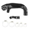 Zestaw Przewodów Silikonowych Dolotu FMIC.EU Mini Cooper S R55 R56 R57 2007-2012 - Czarny
