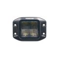 Lampa Robocza LED Purelux Black Flush Mount Square 12cm 40W Szeroki Strumień