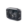 Lampa Robocza LED Purelux Black Flush Mount Square 12cm 40W Szeroki Strumień