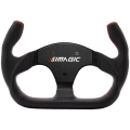 Profesjonalna Skórzana Kierownica Wyścigowa Typ C 325mm SIMAGIC Simulator Simracing