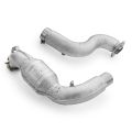 Downpipe z osłoną termiczną i katalizatorami Mercedes-AMG A35 GPF W177 4MATIC OBD with GPF OFF 200 cpsi 812108OBD+812109 8 802,00 zł