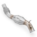 Downpipe RM Motors do BMW E81 E60 E91 E88 116d 316d 520d N47 z Katalizatorem Euro 3 100 CPSI 