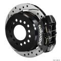 Wilwood 140-11403 Forged Dynapro Low-Profile Rear Parking Brake Kit Drilled and Slotted Rotors Black WIL-140-11403-D 6 079,99 zł