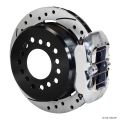 Wilwood 140-11403 Forged Dynapro Low-Profile Rear Parking Brake Kit Drilled and Slotted Rotors Polished WIL-140-11403-DP 7 079,98 zł