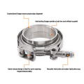 Obejma + flansza V-band Mishimoto stal nierdzewna 1.5