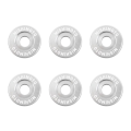 Ozdobne śrubki i podkładki Mishimoto Fender Washer Kit małe srebrne MMFW-SM-6SL 85,01 zł