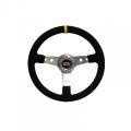 GT2I Race Suede Steering Wheel Dished 75 (Suede + Silver Spoke) MR-VOL001 258,99 zł