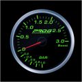 Wskaźnik Pro G Race Series RS, doładowania Boost 3 Bar GREEN 60mm PRG-25036 529,00 zł