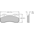 Klocki hamulcowe Wilwood 150-Q-10120K BP-Q Compound Street Performance / Racing Pads USA-WIL-150-Q-10120K 1 745,00 zł-2