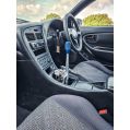 Coolerworx Short Shifter do Toyota Celica GT Four ST205 NSB czarne anodowane wykończenie z blokadą Bulb niebieska-2