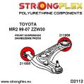 211686B: Tuleja wahacza przedniego tylna Toyota MR2 ZZW30 211686B 154,14 zł-2