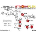 221709B: Tuleja stabilizatora tylnego zewnętrzna Volkswagen VW Golf 3 221709B_18,5mm 73,69 zł-2