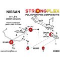 281265B: Tuleja przekładka łącznika stabilizatora przedniego Nissan 200SX S13 281265B 51,29 zł-3
