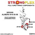 281662A: Tuleja wahacza przedniego tylna SPORT Nissan Almera N16 281662A 134,03 zł-4
