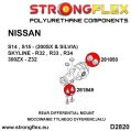 281849A: Tuleja tylnego dyferencjału - przednia SPORT Nissan 200SX S14 281849A 120,59 zł-2