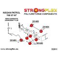286132B: Zestaw zawieszenia tylnego Nissan Patrol Y60 286132B 1 407,29 zł-2