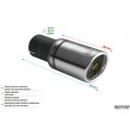 Uniwersalna końcówka tłumika okrągła 70mm długość 120mm średnica montażowa 45mm N1-70RS/45 166,00 zł-2