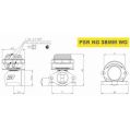Pulsar PSR New Generation Wastegate 38mm 2-Bolt External Wastegate Black 744323800 1 099,99 zł-4