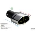 Uniwersalna końcówka tłumika owalna 120×80mm długość 80mm średnica montażowa 50mm N1-28K/50 136,00 zł-2