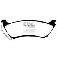 DP61233 Klocki hamulcowe GREENSTUFF EBC Brakes Mercedes-Benz Mercedes-Benz M-Class MLW163 ML320 M-Class MLW163 ML430 MClass W163 ML230 MClass W163 ML320 DP61233 342,95 zł-2