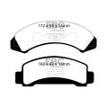 DP61272 Klocki hamulcowe GREENSTUFF EBC Brakes Ford Aerostar Bronco II Explorer Ranger 2WD Ranger 4WD Mazda B2300 B3000 B4000 Navajo DP61272 333,00 zł-2