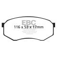 DP61317 Klocki hamulcowe GREENSTUFF EBC Brakes Toyota Pick-Up Pick-Up Extra Cab Pick-Up Long Bed Tacoma DP61317 272,00 zł-2