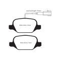 DP1430/2 Klocki hamulcowe ULTIMAX2 EBC Brakes Alfa Romeo MiTo DP1430/2 184,30 zł-2