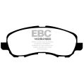 DP61614 Klocki hamulcowe GREENSTUFF EBC Brakes Jeep Compass MK Patriot Jeep Compass Patriot Mitsubishi Outlander Outlander Sport DP61614 364,81 zł-2