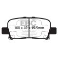 DP61662 Klocki hamulcowe GREENSTUFF EBC Brakes ACURA MDX Honda Odyssey Pilot DP61662 290,00 zł-2