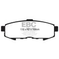 DP1733 Klocki hamulcowe ULTIMAX2 EBC Brakes Mazda MPV DP1733 240,35 zł-2