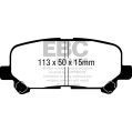 DP61802 Klocki hamulcowe GREENSTUFF EBC Brakes ACURA MDX ZDX Honda Odyssey Passport Pilot Ridgeline Chevrolet Thailand Trailblazer Holden Australia and New Zealand Colorado 7 Trailblazer DP61802 214,00 zł-2