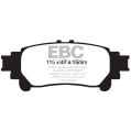 DP61850 Klocki hamulcowe GREENSTUFF EBC Brakes Lexus RX450h Toyota Highlander Sienna Lexus RX350 RX450H Toyota Highlander Sienna DP61850 307,23 zł-2