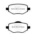 DP22442 Klocki hamulcowe GREENSTUFF EBC Brakes Citroen C4 3rd Generation DS DS3 Crossback Opel Corsa F Peugeot 2008 SUV Mk2 208 Mk2 VAUXHALL Corsa F DP22442 238,45 zł-5