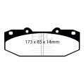 DP4076R Klocki hamulcowe YELLOWSTUFF EBC Brakes DP4076R 576,00 zł-5