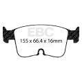 DP42479R Klocki hamulcowe YELLOWSTUFF EBC Brakes Audi A3 Cupra Seat Leon Skoda Superb VW Golf Passat DP42479R 749,99 zł-2