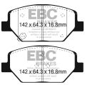 DP43065R Klocki hamulcowe YELLOWSTUFF EBC Brakes Cadillac XT4 BUICK Envision Lacrosse Regal Sportback Regal TourX Cadillac XT4 Chevrolet Camaro 6th Gen Equinox J17 Equinox GMC Terrain J17 Terrain DP43065R 817,95 zł-5