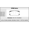 DP8085.17SR11 Sportowe klocki hamulcowe Sintered SR11™ EBC Brakes DP8085.17SR11 2 932,65 zł-5