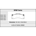 DP8087.30SR11 Sportowe klocki hamulcowe Sintered SR11™ EBC Brakes DP8087.30SR11 2 932,65 zł-5