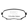 DP8802RPX Sportowe klocki hamulcowe RP-X Racing EBC Brakes Mazda MX5 Mk1 NA DP8802RPX 731,51 zł-5