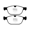 DPX2018 Klocki hamulcowe ULTIMAX2 EBC Brakes Volvo XC60 XC60 T5 XC60 T6 XC60 D3 XC60 D4 XC90 1st Gen XC60 D5 DPX2018 470,25 zł-2