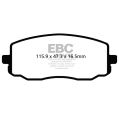 DPX2050 Klocki hamulcowe ULTIMAX2 EBC Brakes Hyundai KIA Picanto NAZA Suria i10 i20 PB DPX2050 209,95 zł-2