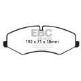 DP42060R Klocki hamulcowe YELLOWSTUFF EBC Brakes Land Rover Discovery 4 Range Rover L322 Range Rover Sport L320 Land Rover LR4 Range Rover Range Rover Sport DP42060R 1 068,75 zł-2
