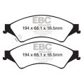 DP42140R Klocki hamulcowe YELLOWSTUFF EBC Brakes Ford Ford COMMERCIAL Ranger Mazda COMMERCIAL Everest 1st Gen U268 Ford Australia and New Zealand Ranger BT5 DP42140R 667,85 zł-2