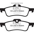 DP42181R Klocki hamulcowe YELLOWSTUFF EBC Brakes Honda Civic 9th Gen FK Civic Tourer Civic 9th Gen FK Sport Civic 9th Gen FK2 Type-R DP42181R 571,90 zł-2
