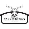 DPX2183 Klocki hamulcowe ULTIMAX2 EBC Brakes Renault Twizy 45 Twizy 80 DPX2183 166,25 zł-2